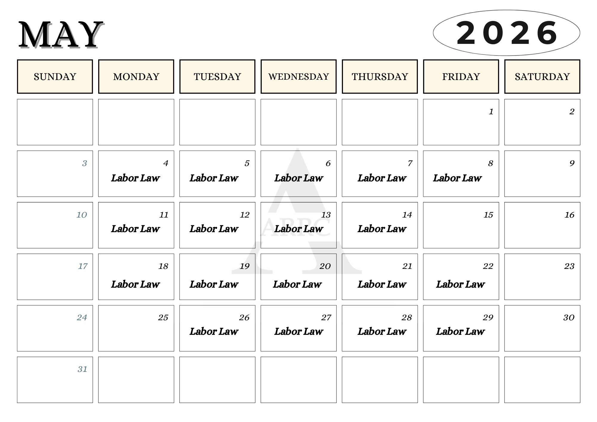 May